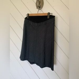 Motherhood Asymmetrical Gray Skirt